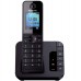 Ασύρματο Ψηφιακό Τηλέφωνο Panasonic KX-TGH220GRB Μαύρο με Τηλεφωνητή